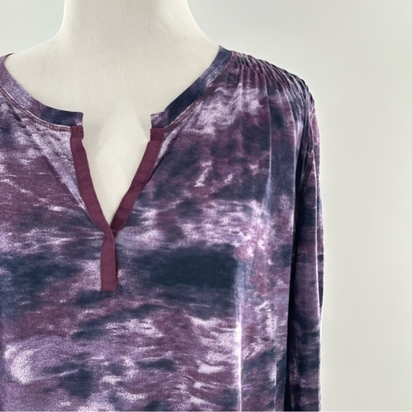 Calvin klein jeans womens top size M purple tie dye retro 2000s - Picture 2 of 11